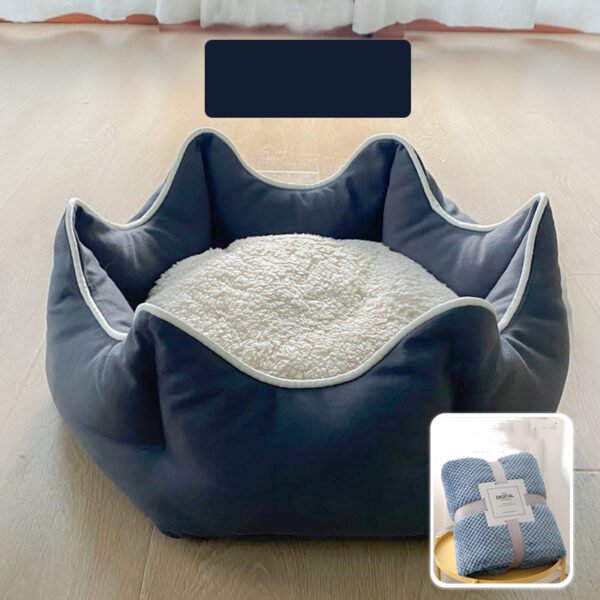 Removable And Washable Warm Cat Bed
