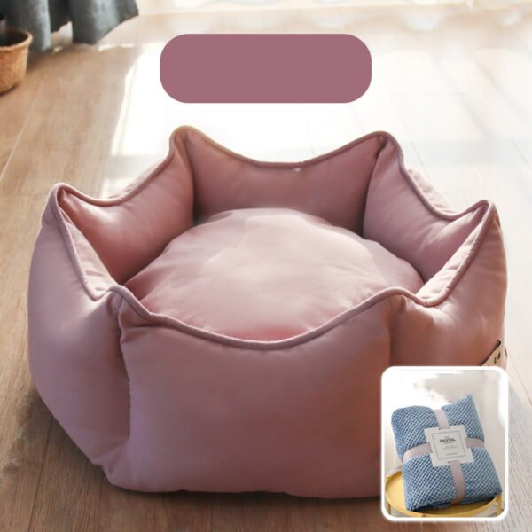 Removable And Washable Warm Cat Bed