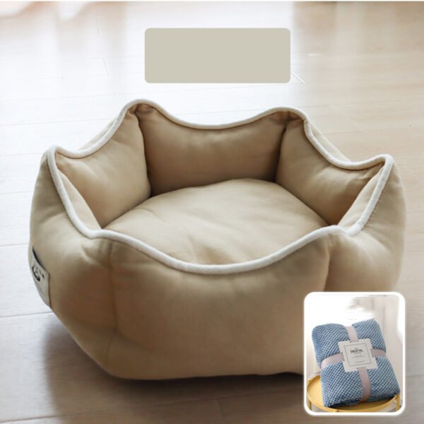 Removable And Washable Warm Cat Bed