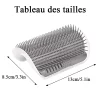 Wall Rubbing Brush Hair Removal Massage Comb