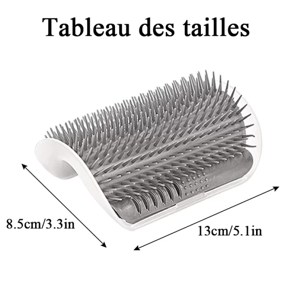 Wall Rubbing Brush Hair Removal Massage Comb