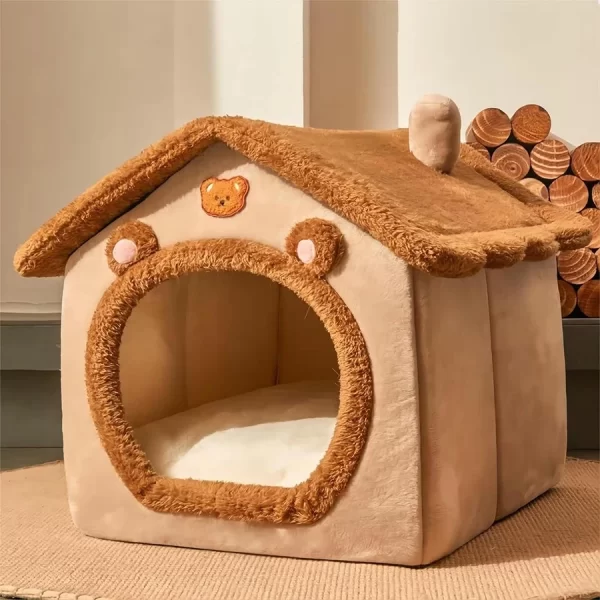 Foldable And Washable Cat House