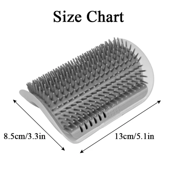Wall Rubbing Brush Hair Removal Massage Comb