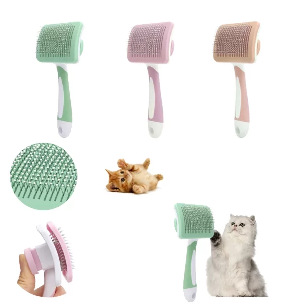 Kitten Brush Hair Removal Comb Cleaning
