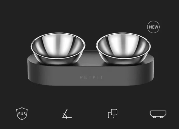 Stainless Steel Non-Slip Cat Bowl