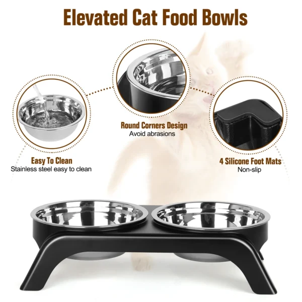 Elevated Cat Dine Set
