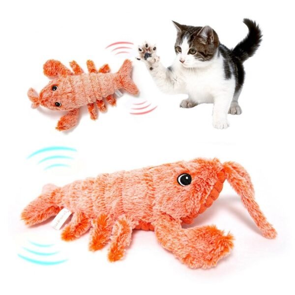 Pouncing Plush Lobster