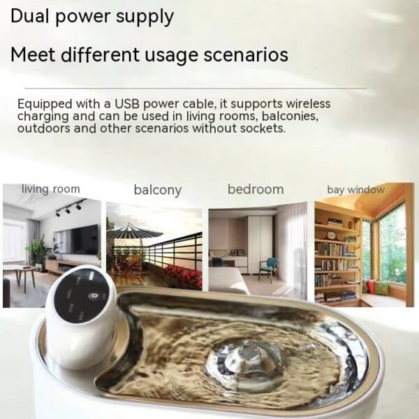 FurryFlow Wireless Water Station
