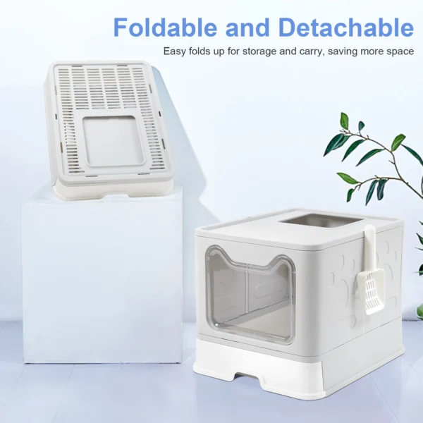Large Space Cat Litter Box