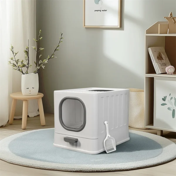 Large Space Foldable Cat Litter Box