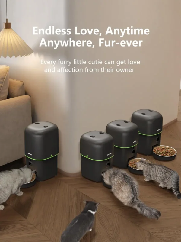 Smart Cam Food Dispenser 2.4G/5GWiFi