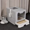 Large Space Cat Litter Box