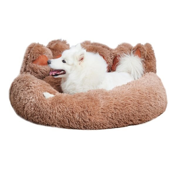 Cute Bear Paw Shape Cat Cozy Bed