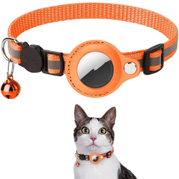 Reflective Collar Waterproof  Airtag For Cat