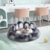 Cute Bear Paw Shape Cat Cozy Bed