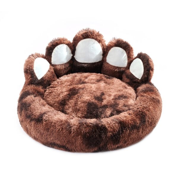Cute Bear Paw Shape Cat Cozy Bed